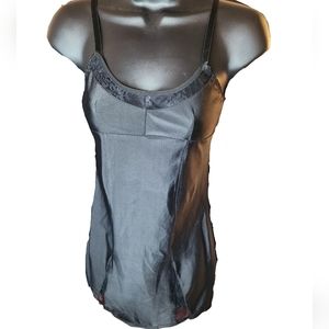 Empress Mimi black lingerie chemise slip size small